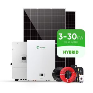 Solar panel, inverter and controller and wiring Kit